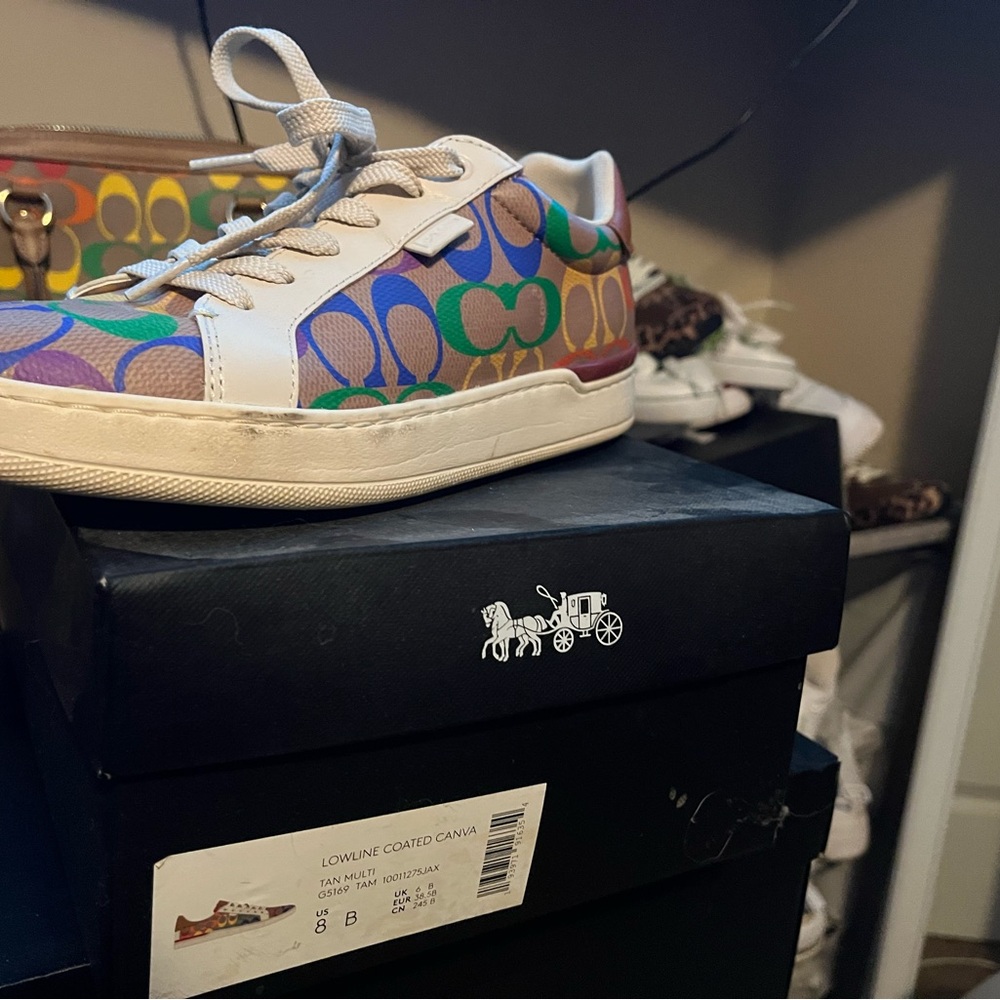 Coach Multicolor Kids Sneakers